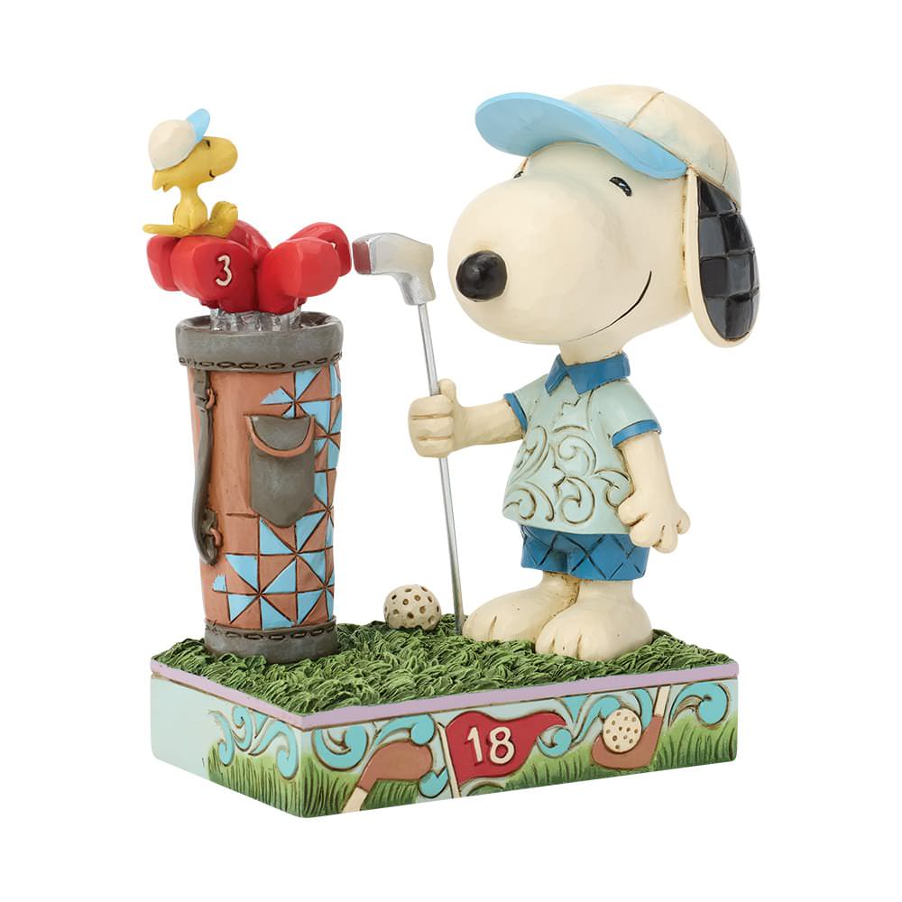 Snoopy Golfing (PEANUTS BY JIM SHORE) Figur