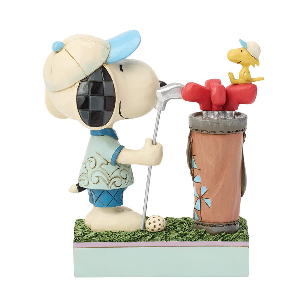 Snoopy Golfing (PEANUTS BY JIM SHORE) Figur