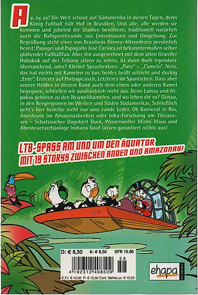 Lustiges Taschenbuch Spezial 58: Abenteuer in Rio (Z: 1+)