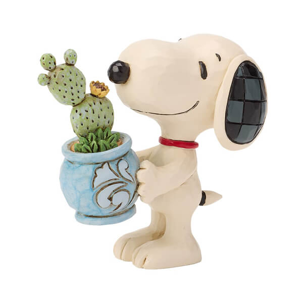 Snoopy With Plant (PEANUTS BY JIM SHORE) Figur