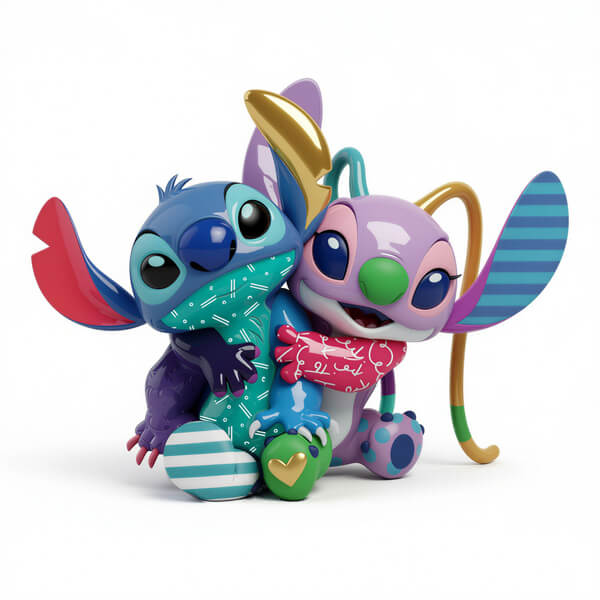 Stitch And Angel Love (DISNEY BY BRITTO) Figur