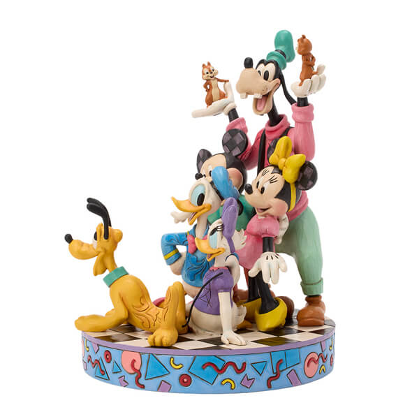 90s Retro Micky und Freunde (DISNEY TRADITIONS BY JIM SHORE) Figur