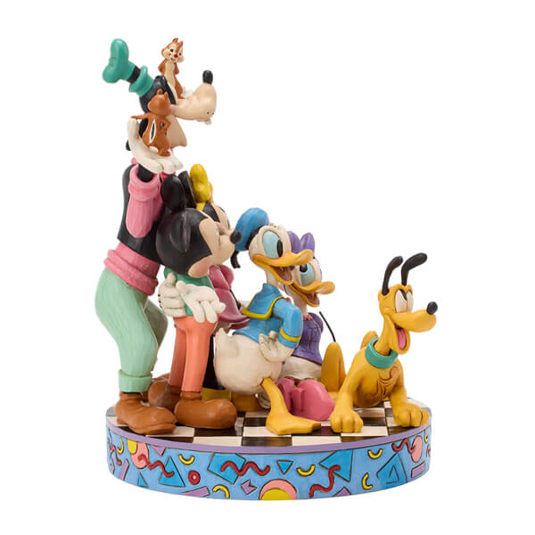 90s Retro Micky und Freunde (DISNEY TRADITIONS BY JIM SHORE) Figur
