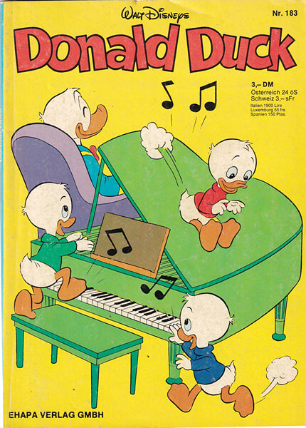 Donald Duck 183 (Z: 1-)