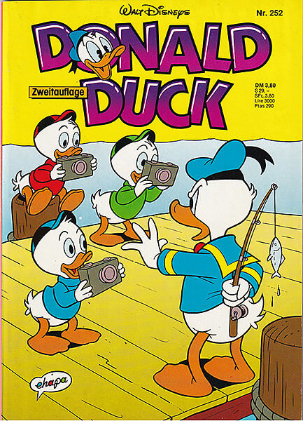 Donald Duck Zweitauflage 252 (Z: 1+)