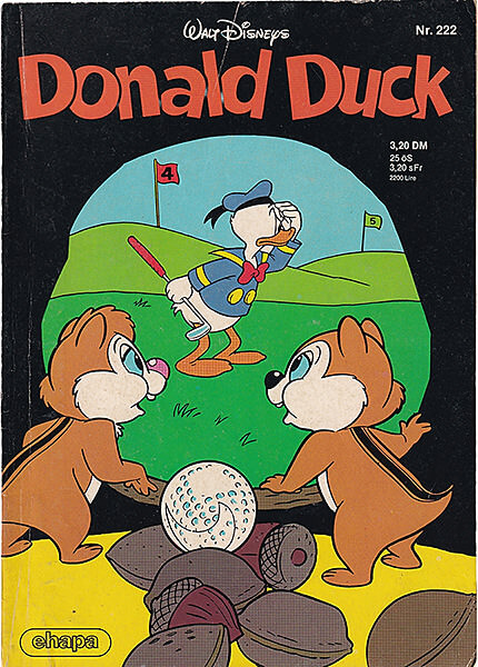 Donald Duck 222 (Z: 2+)