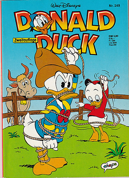 Donald Duck Zweitauflage 249 (Grade: 1+)