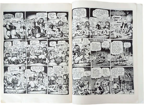 R. Crumb's Fritz the Cat in deutscher Sprache (Brumm Comix) (Z: 1-2)