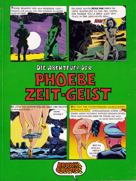 Die Abenteuer der Phoebe Zeit-Geist (Michael O'Donaghue & Frank Springer, Brumm Comix 1973) (Grade: 2+)