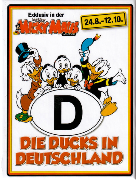 Notizzettelblock "Die Ducks in Deutschland"