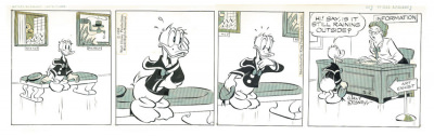 Al Taliaferro "Two Additional Prints" Faksimile ohne Passepartout 1958 