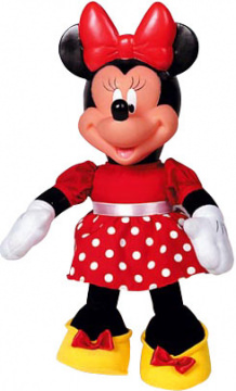 Plüschpuppe Minnie Maus (37cm)