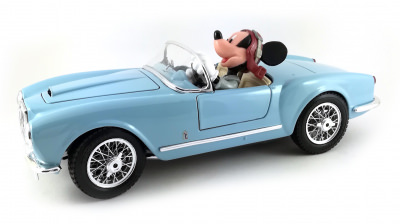 Modellauto 1:18 Lancia Aurelia B24 Spider Micky Maus BBURAGO