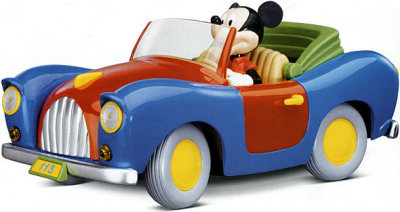 Model car 1:18 (113 Classic Mickey Mouse) BBURAGO