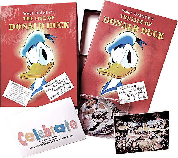 The Life of Donald Duck (Deluxe-Box mit Buch und CD. Applewood 1994)