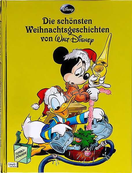 Die schönsten Weihnachtsgeschichten von Walt Disney (geb. Ausgabe, Goldfoliencover. Ehapa 2012)