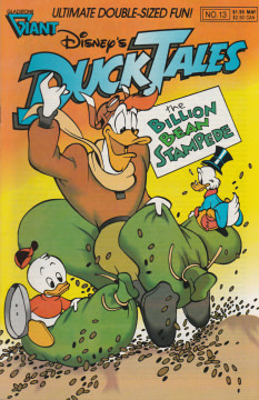 DuckTales No. 13: The Billion Bean Stampede (Gladstone)