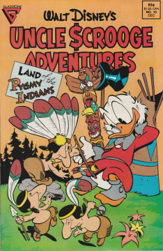 Walt Disneys Uncle Scrooge Adventures No. 10: Land of the Pygmy Indians (near mint NM) 