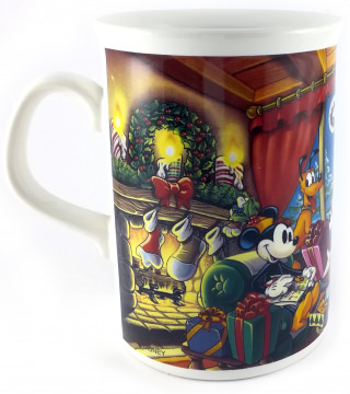 Becher Micky & Freunde Weihnachtsbescherung