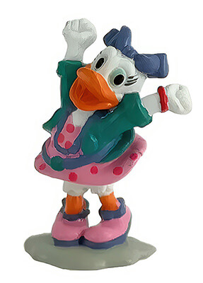 Daisy Duck Dancing! (APPLAUSE) Small Figure 5,5cm