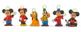 Micky und Freunde 6 Minifiguren mit Öse