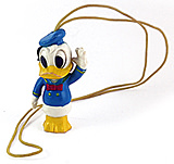 Donald Duck figure 7cm with cord