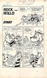 Rock and Rollo (Felix 4 page 29) Original Drawing