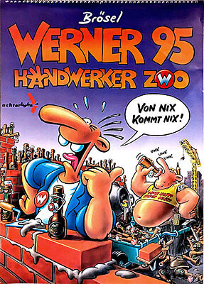 Brösel: Werner 95 - Handwerker Zwo (Calendar 1995)