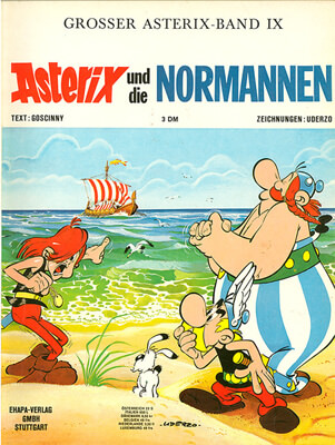 Asterix 9: Asterix und die Normannen (Softcover) (Grade: 2-)