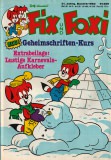 Fix und Foxi, vol. 31, issue 6/1983 (Grade: 1-)