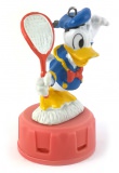 Scent dispenser Donald Duck with tennis racket (dented)