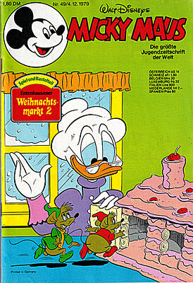 Micky Maus 49/1979 (Grade: 1+)