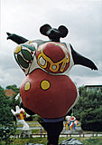 Postcard Interduck "Mickey de St. Phalle"