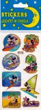 Sticker Micky & Minnie Maus (leuchtend)