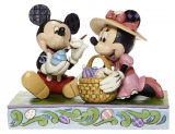 Micky und Minnie "Osterkunst" DISNEY TRADITIONS Figur
