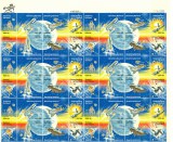 Stamp sheet, ‘Benefiting Mankind’ / USA 1981