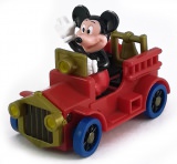 Mickey in the fire truck
