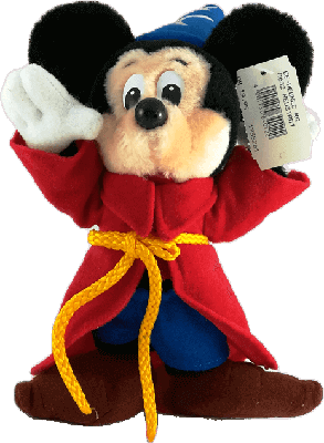 Fabric figure Mickey Sorcerer 23cm