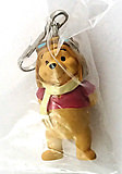 Winnie the Pooh pilot figurine with clamp 3.5cm