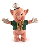 Fifer Pig (The Three Little Pigs) HOPF hollow figure 8cm