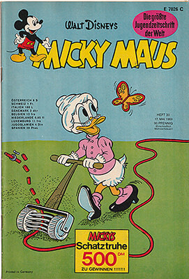 Micky Maus 20/1969 (Grade: 1+)