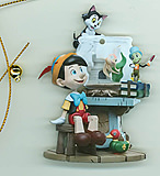 Pinocchio Christmas Tree Hanger (Acrylic, 8cm)