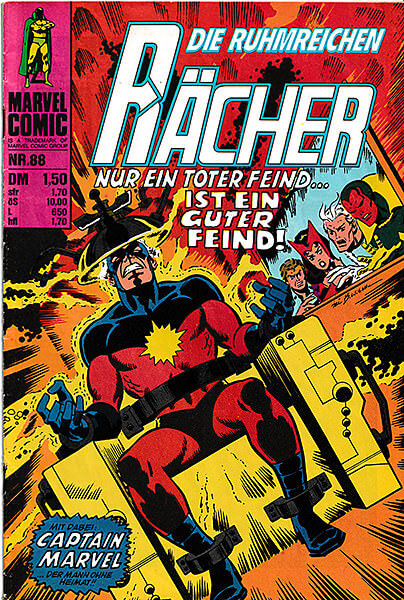 Marvel Comic - Die ruhmreichen Rächer 88 (Grade: 1-2)