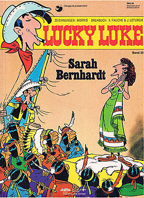 Lucky Luke 35: Sarah Bernhardt (Softcover) (Grade: 1-2)