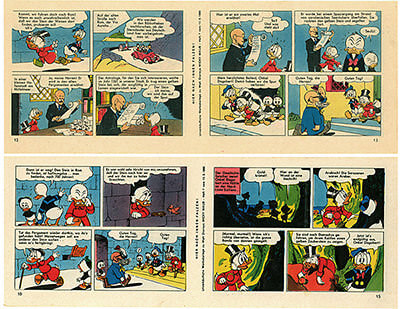 Micky Maus 7/1960 · 2 insert strips (Grade: 2+)