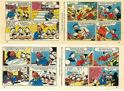 Micky Maus 11/1960 · 2 Beilagenstreifen (Z: 2)