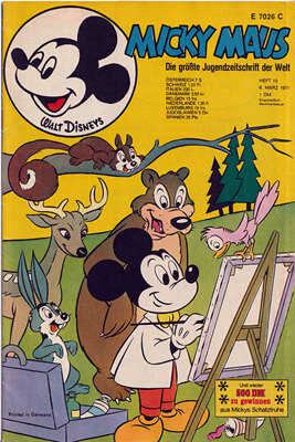 Micky Maus 10/1971 (Grade: 1)