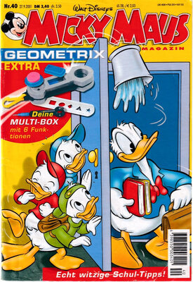 Micky Maus 40/2001 (Grade: 2-3)