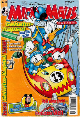 Micky Maus 25/2002 (Grade: 2-3)