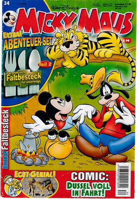 Micky Maus 34/2002 (Grade: 2-3)